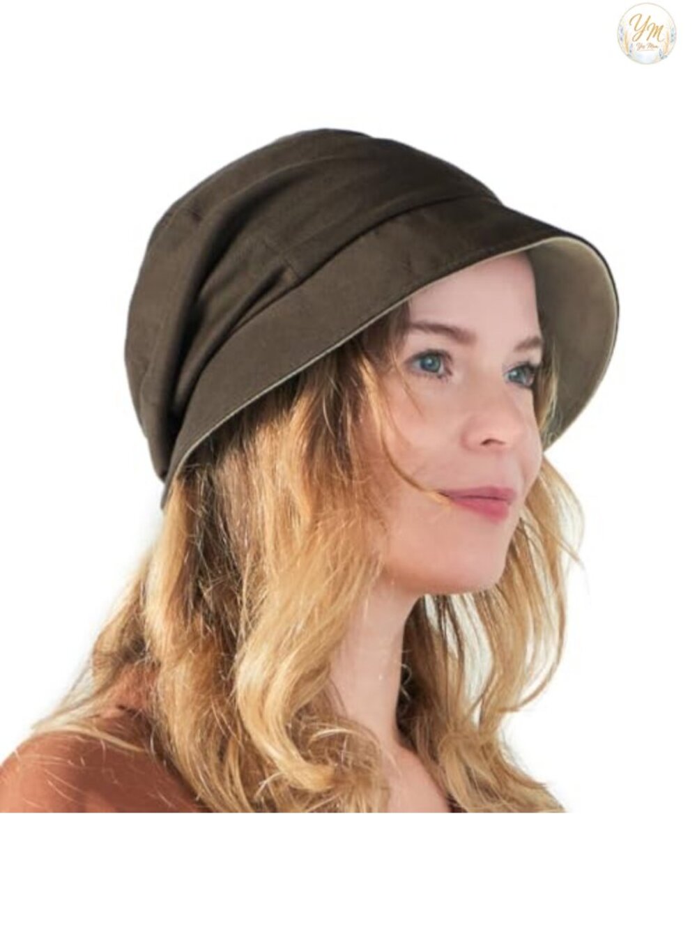 Reversible Organic Cotton Sun Hat SPF 50+ Foldable Bucket Hat